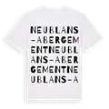 Neublans-Abergement ordlek t-shirt