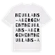 Neublans-Abergement ordlek t-shirt