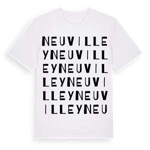 Neuvilley ordlek t-shirt – ekologisk bomull t-shirt från Pinshirt