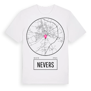 Nevers t-shirt – ekologisk bomull t-shirt från Pinshirt