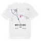 Nevy-lès-Dole karta t-shirt