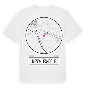 Nevy-lès-Dole t-shirt – ekologisk bomull t-shirt från Pinshirt