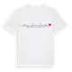 Nevy-sur-Seille hjärta t-shirt