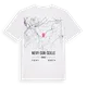 Nevy-sur-Seille karta t-shirt