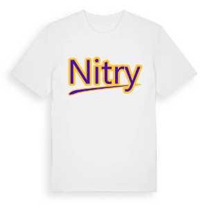 Nitry baseball t-shirt – ekologisk bomull t-shirt från Pinshirt