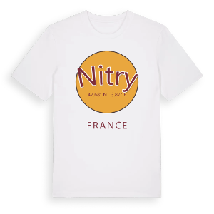 Nitry cirkel t-shirt – ekologisk bomull t-shirt från Pinshirt