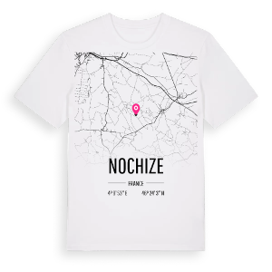 Nochize karta t-shirt – ekologisk bomull t-shirt från Pinshirt