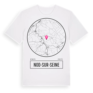 Nod-sur-Seine t-shirt – ekologisk bomull t-shirt från Pinshirt