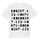 Nogent-lès-Montbard ordlek t-shirt