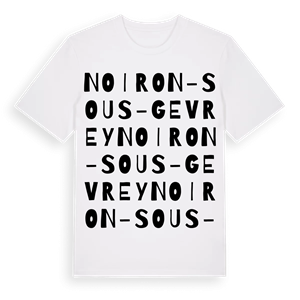 Noiron-sous-Gevrey ordlek t-shirt – ekologisk bomull t-shirt från Pinshirt