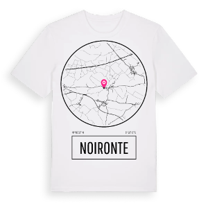 Noironte t-shirt – ekologisk bomull t-shirt från Pinshirt