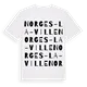 Norges-la-Ville ordlek t-shirt