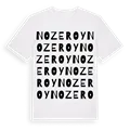 Nozeroy ordlek t-shirt