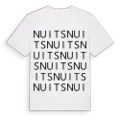 Nuits ordlek t-shirt