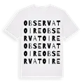 Observatoire ordlek t-shirt