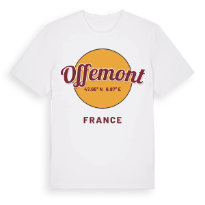 Offemont cirkel t-shirt – ekologisk bomull t-shirt från Pinshirt