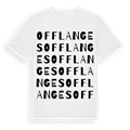 Offlanges ordlek t-shirt