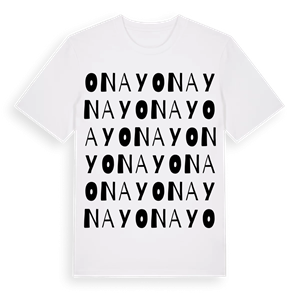 Onay ordlek t-shirt – ekologisk bomull t-shirt från Pinshirt