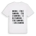 Onglières ordlek t-shirt
