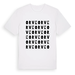 Orve ordlek t-shirt – ekologisk bomull t-shirt från Pinshirt