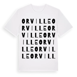 Orville ordlek t-shirt – ekologisk bomull t-shirt från Pinshirt