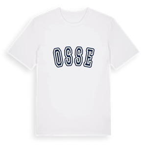 Osse college t-shirt – ekologisk bomull t-shirt från Pinshirt