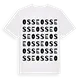 Osse ordlek t-shirt
