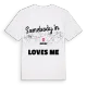 Någon i Oudry älskar mig t-shirt