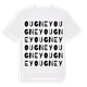 Ougney ordlek t-shirt