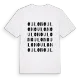 Oulon ordlek t-shirt