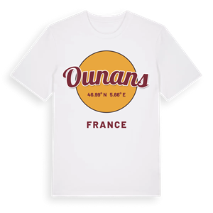 Ounans cirkel t-shirt – ekologisk bomull t-shirt från Pinshirt