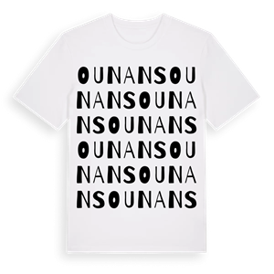 Ounans ordlek t-shirt – ekologisk bomull t-shirt från Pinshirt