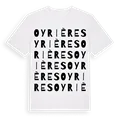 Oyrières ordlek t-shirt