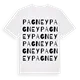 Pagney ordlek t-shirt