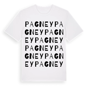 Pagney ordlek t-shirt – ekologisk bomull t-shirt från Pinshirt