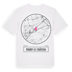 Pagny-le-Château t-shirt – ekologisk bomull t-shirt från Pinshirt