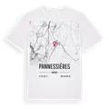 Pannessières karta t-shirt