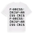 Pannessières ordlek t-shirt