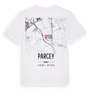Parcey karta t-shirt – ekologisk bomull t-shirt från Pinshirt