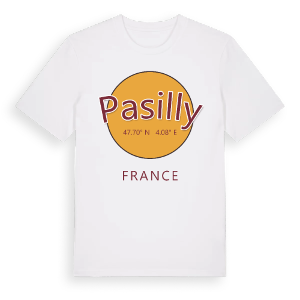 Pasilly cirkel t-shirt – ekologisk bomull t-shirt från Pinshirt