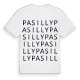 Pasilly ordlek t-shirt