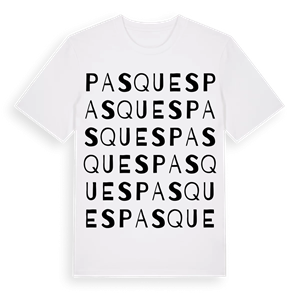 Pasques ordlek t-shirt – ekologisk bomull t-shirt från Pinshirt