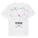 Peintre karta t-shirt