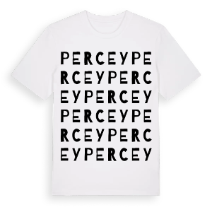 Percey ordlek t-shirt – ekologisk bomull t-shirt från Pinshirt
