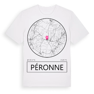 Péronne t-shirt – ekologisk bomull t-shirt från Pinshirt