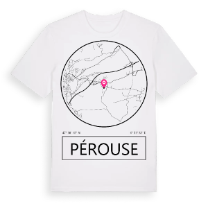 Pérouse t-shirt – ekologisk bomull t-shirt från Pinshirt