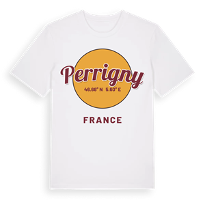 Perrigny cirkel t-shirt – ekologisk bomull t-shirt från Pinshirt