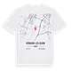 Perrigny-lès-Dijon karta t-shirt