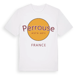 Perrouse cirkel t-shirt – ekologisk bomull t-shirt från Pinshirt