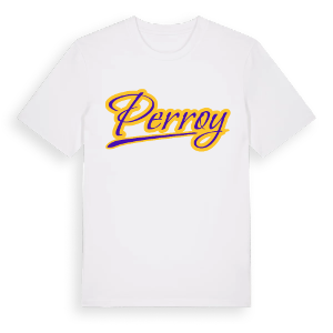 Perroy baseball t-shirt – ekologisk bomull t-shirt från Pinshirt